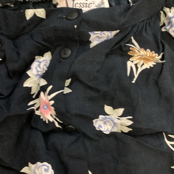 Vintage Jessie button front maxi skirt - Picture 2 of 5